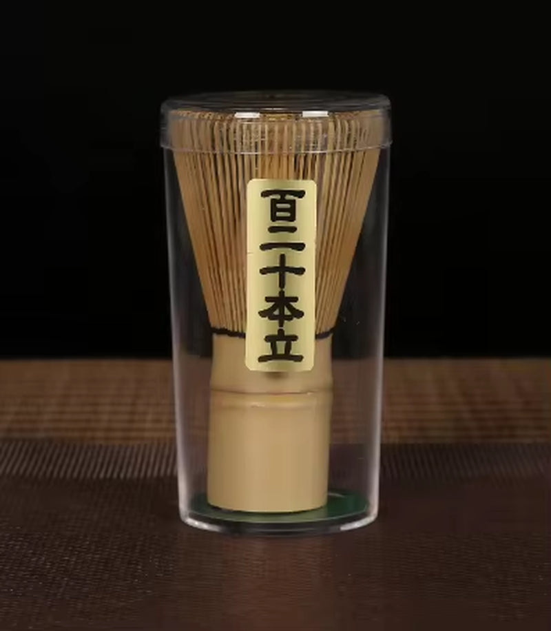 Matcha Whisk Set Multifunction Handmade Starter Kit Utensil for Ceremonial