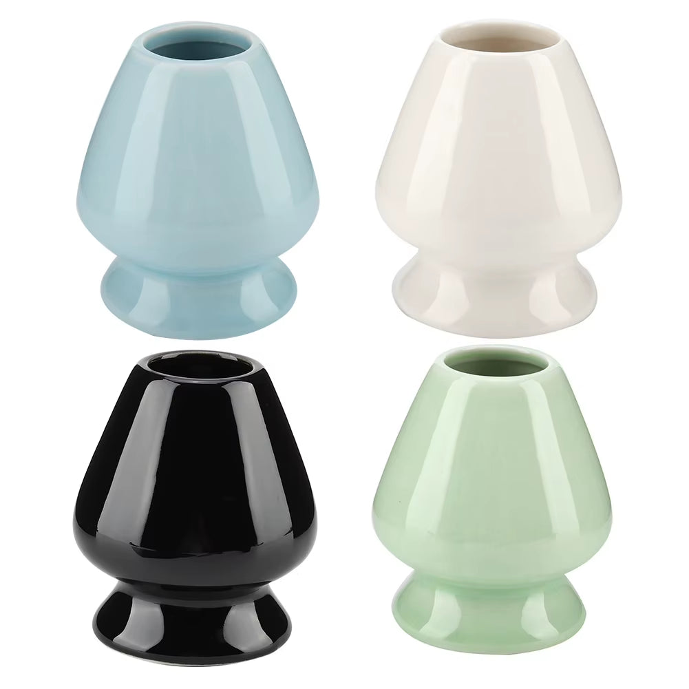 Matcha Whisk Stand Ceramic Holder for Bamboo Matcha Chasen for Tea Set Accessories Whisk Stand Holder Ceramic Whisk Holder